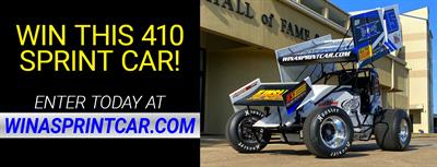 National Sprint Car Hall of Fame & Museum Sweepstakes Car/Auction Set for Williams Grove National Open!