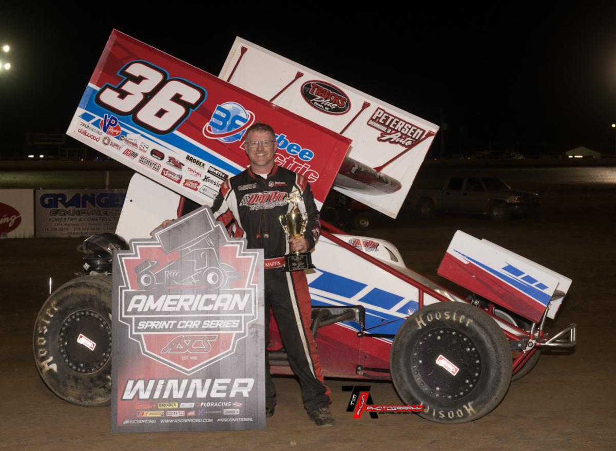 Jason Martin Named North American 360 Sprint Car Poll “Driver of the Year!”