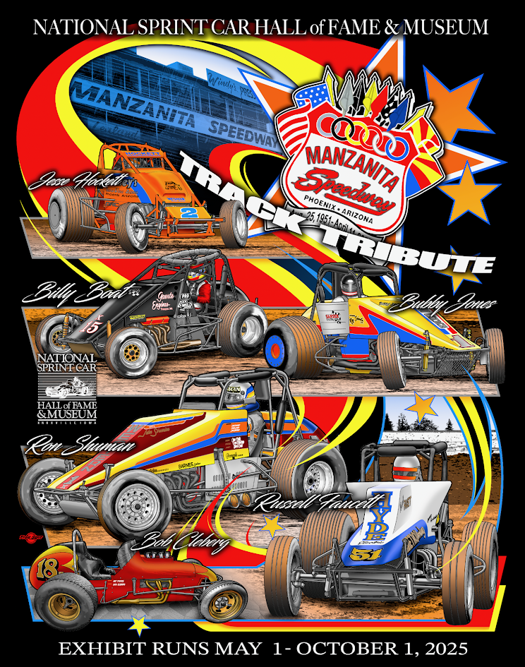 See the “Track Tribute to Manzanita Speedway” in Your Next Visit to Knoxville!