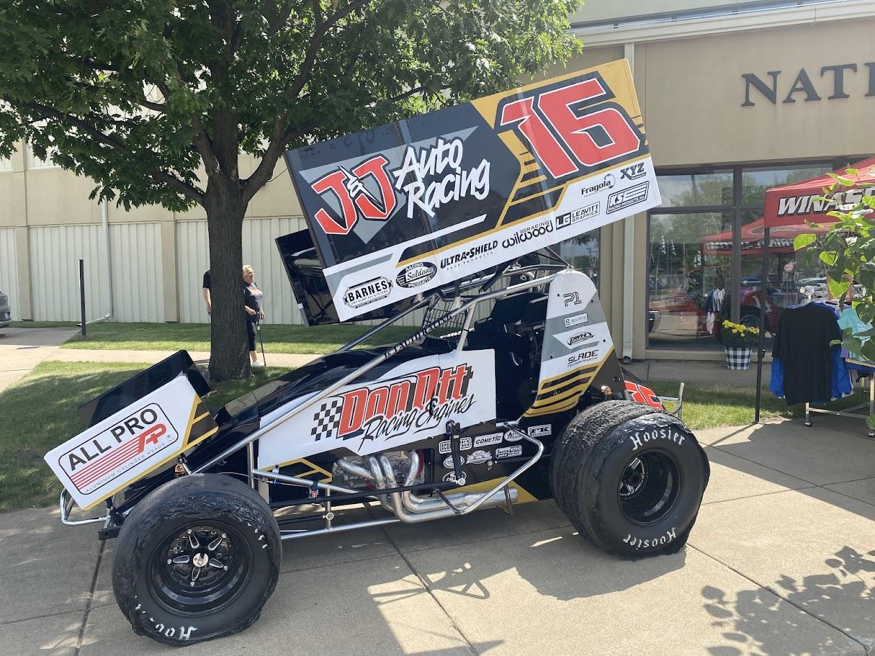 National Sprint Car Hall of Fame & Museum Sweepstakes Car and 50/50 Raffle This Weekend at Lakeside Speedway!