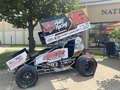 National Sprint Car Hall of Fame & Museum Sweepstakes Car and 50/50 Raffle This Weekend at Lakeside Speedway!