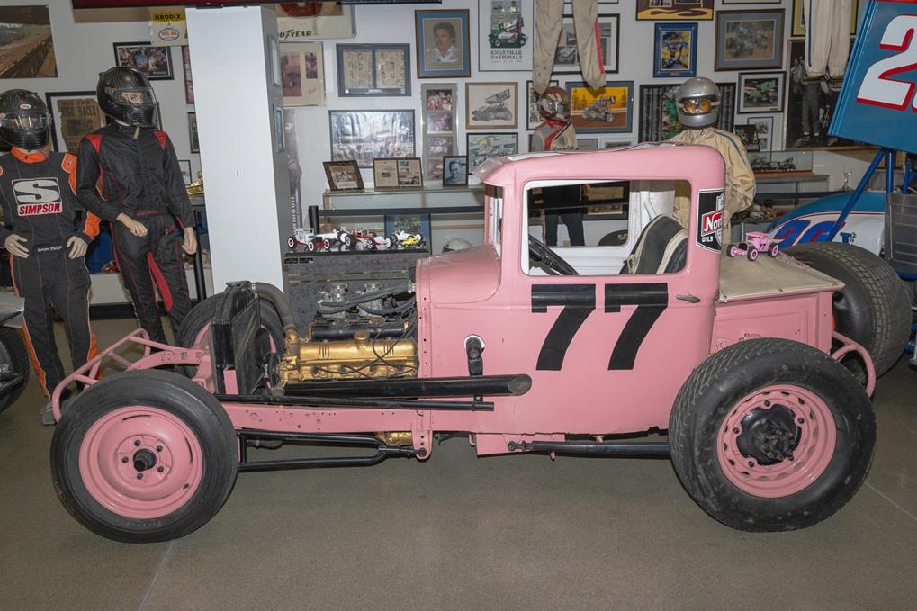 Come See the Pink Lady and Other Cars in Our “Track Tribute to Knoxville Raceway”!