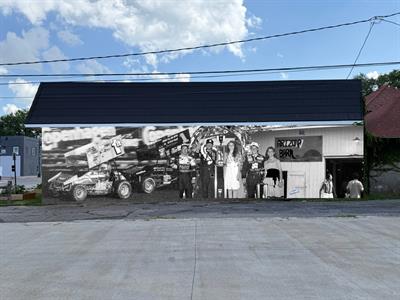 Downtown Knoxville to Unveil Temporary Wheat Paste Mural Walking Gallery Celebrating the 65th Running of the Knoxville Nationals