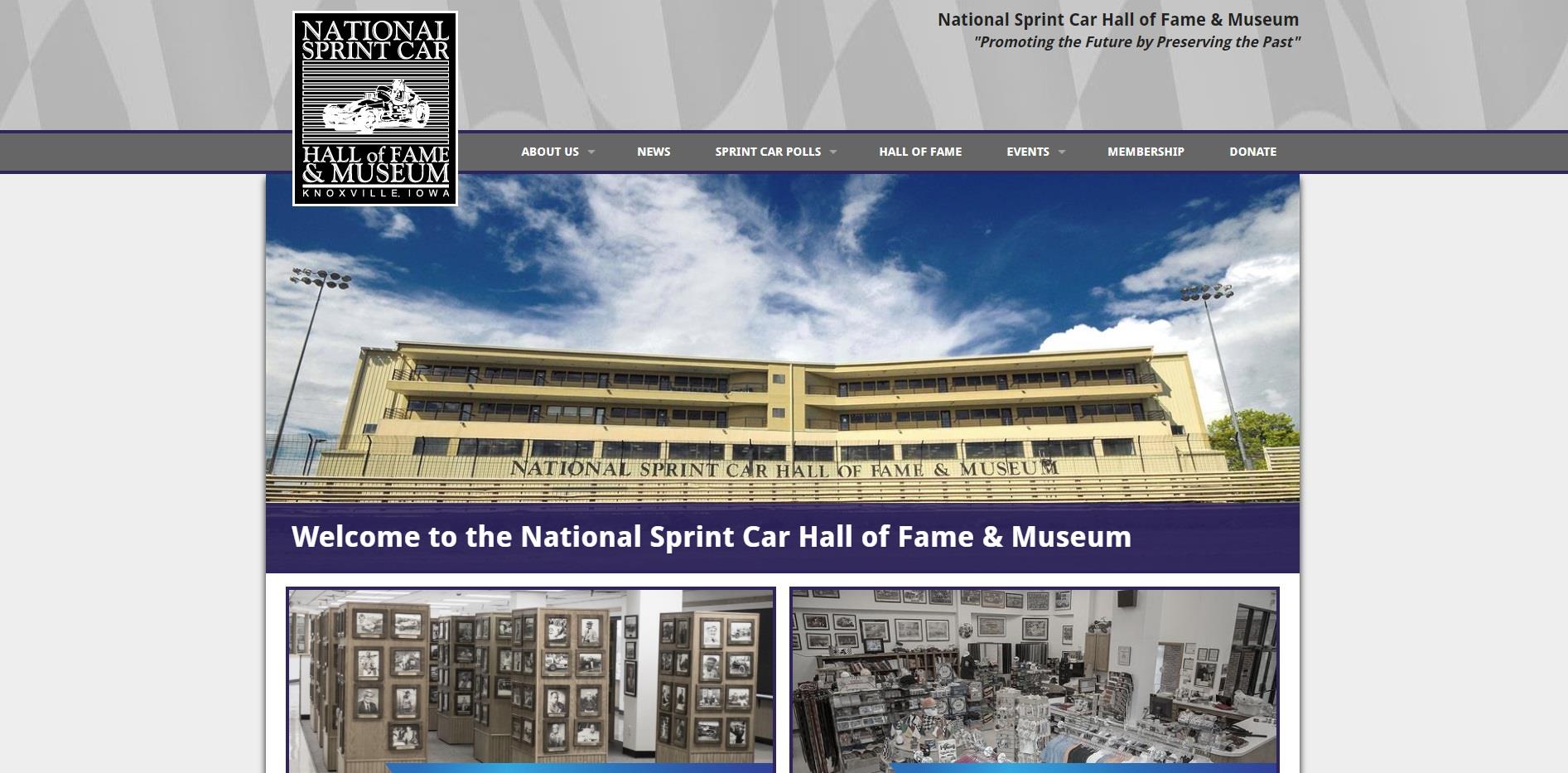 National Sprint Car Hall of Fame & Museum Launches New Website!