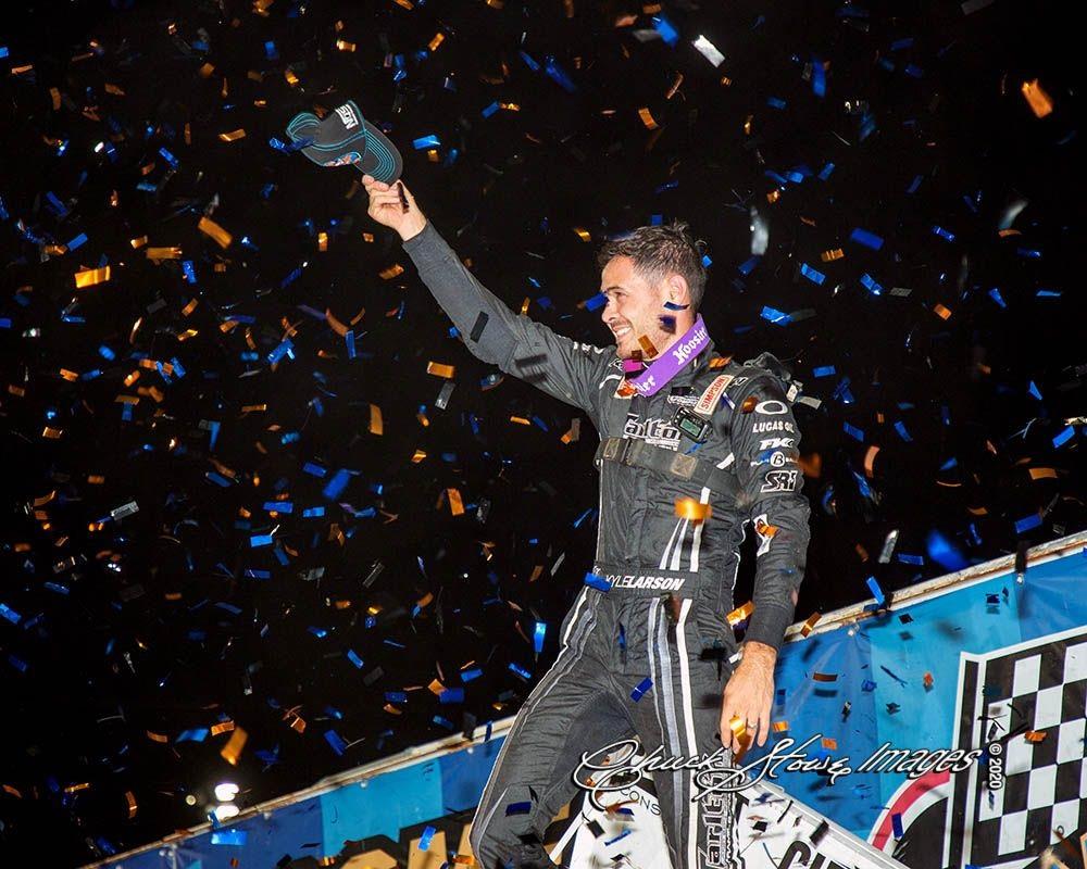 Kyle Larson is North American 410 Sprint Car Poll “Driver of the Year” for First Time and is Also Named 2020 Recipient of “Thomas J. Schmeh Award for Outstanding Contribution to the Sport!”