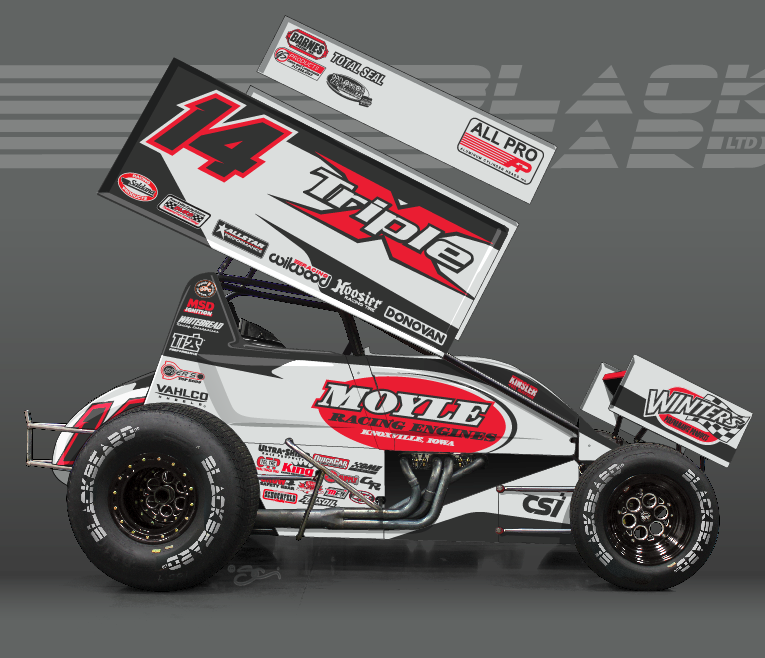 Triple X/Moyle Racing Engines Raffle Sprint Car to be Unveiled at Attica June 11!